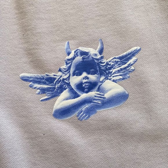 NEW BOYS LIE I HOPE YOU LILAC SWEATPANTS SZ XS S M L - Picture 5 of 10